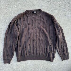 vintage brown sweater